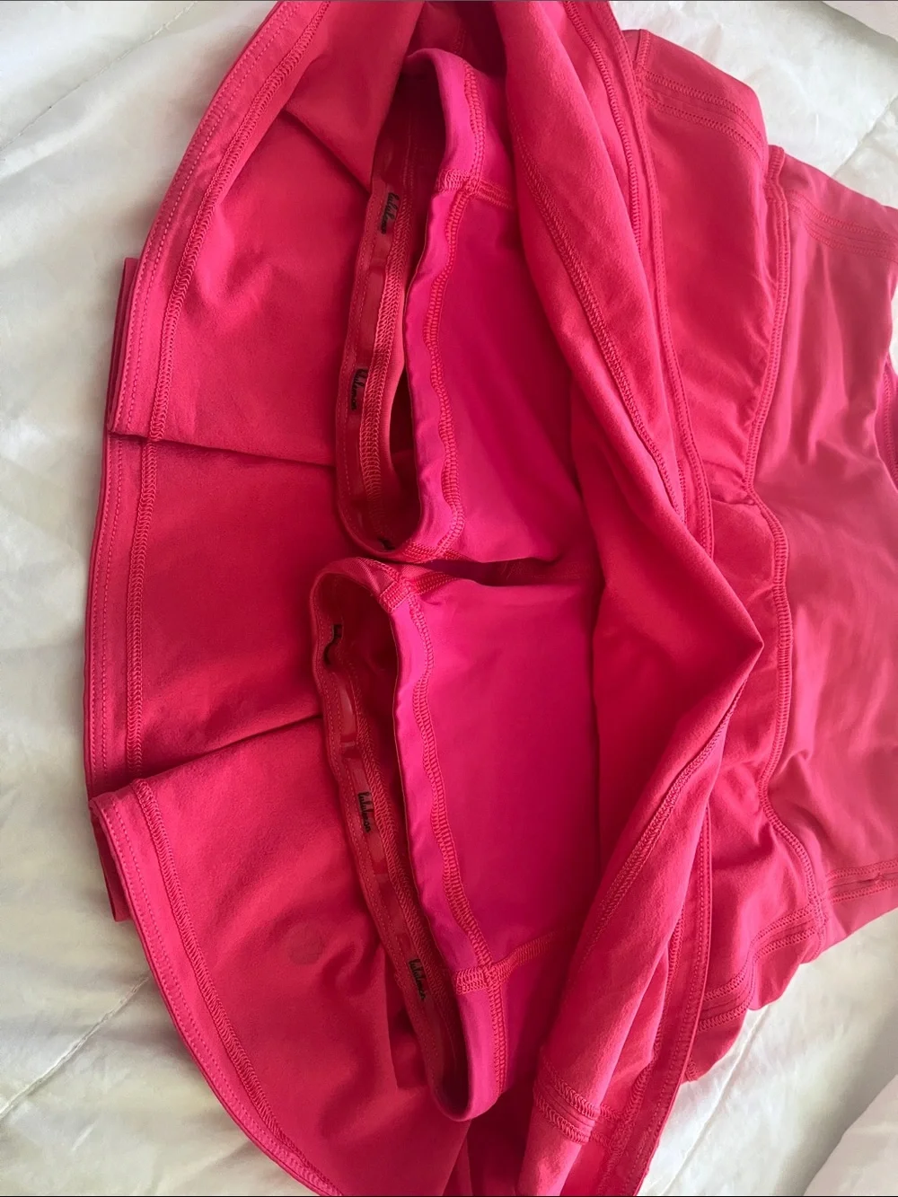 lululemon athletica Hot Pink Athletic Skort